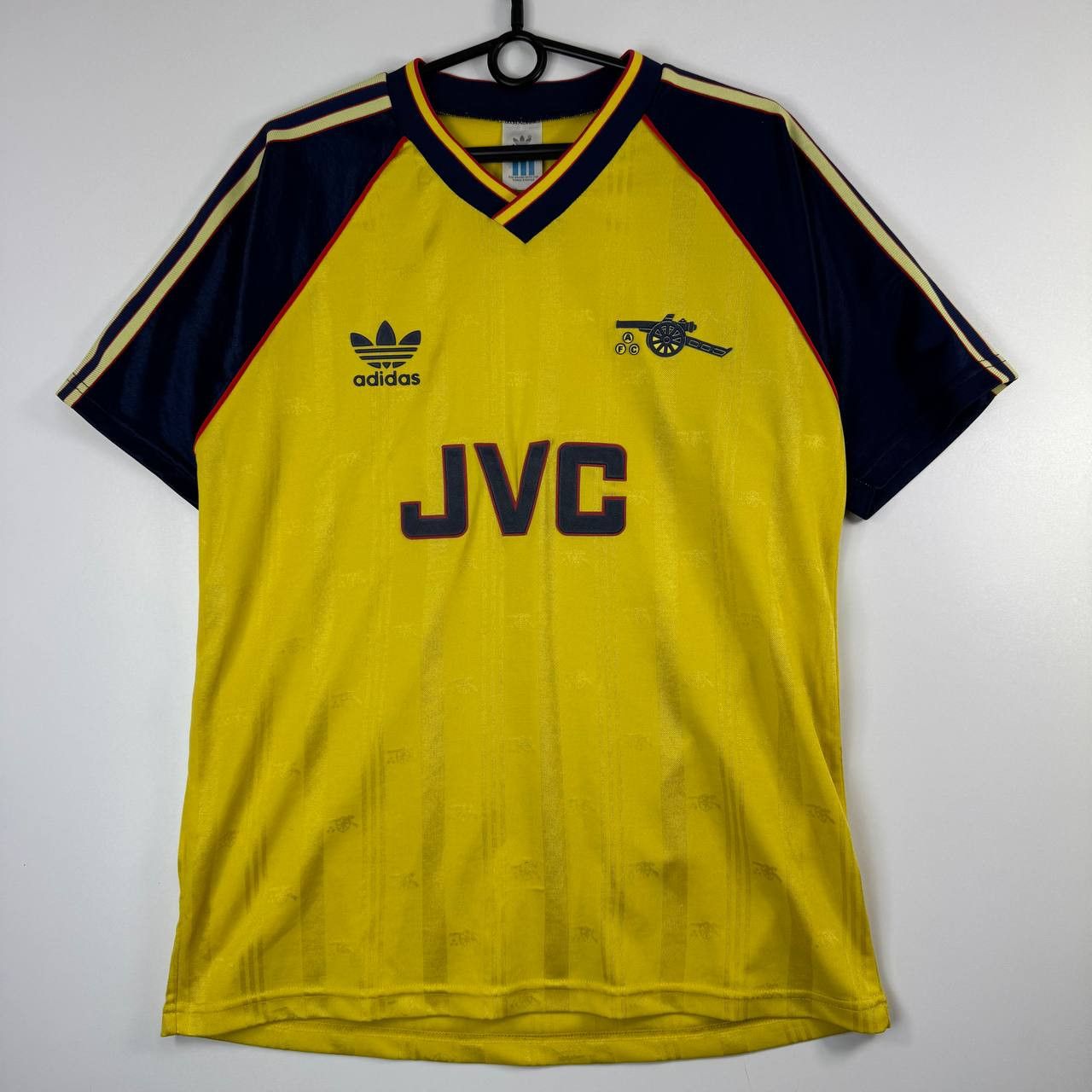 Adidas Arsenal Adidas Vintage JVC Away Football Shirt Mens Size M Size US M / EU 48-50 / 2 - 1 Thumbnail