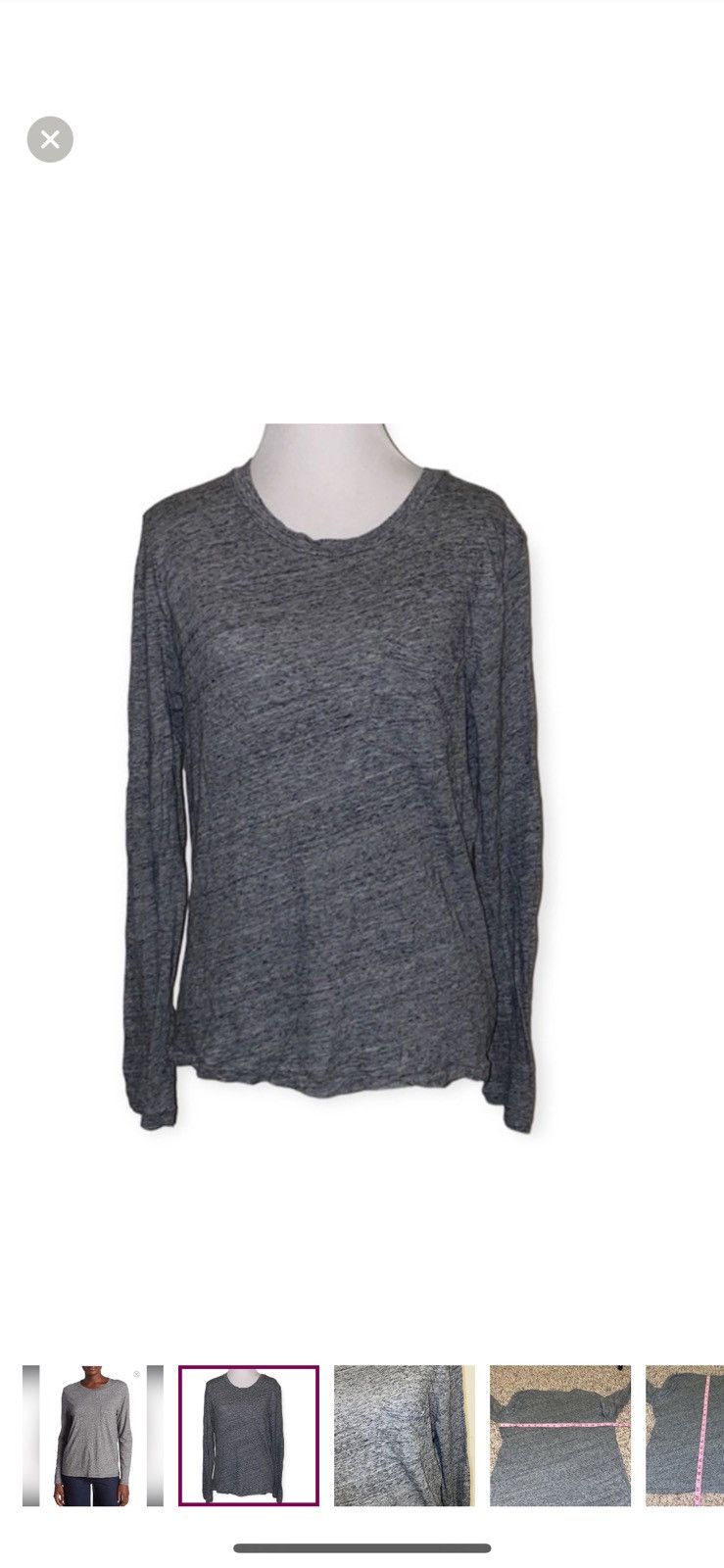 Madewell Madewell medium long sleeved crewneck tee Size M / US 6-8 / IT 42-44 - 1 Thumbnail