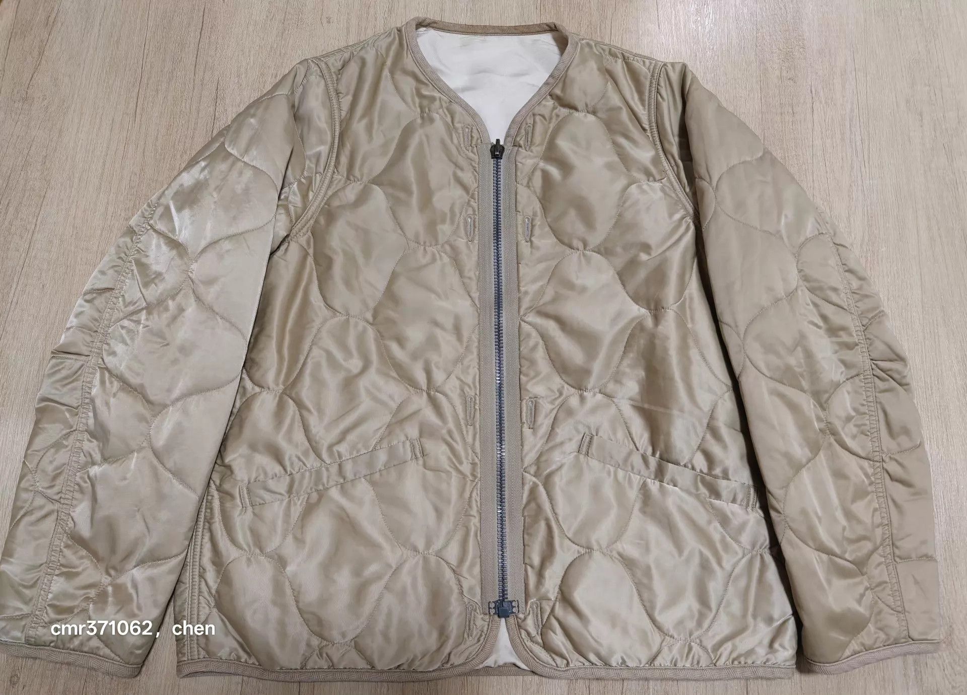 Visvim visvim 19aw iris liner jkt beige 1 Used 2-sided Embroidered Size US S / EU 44-46 / 1 - 1 Thumbnail