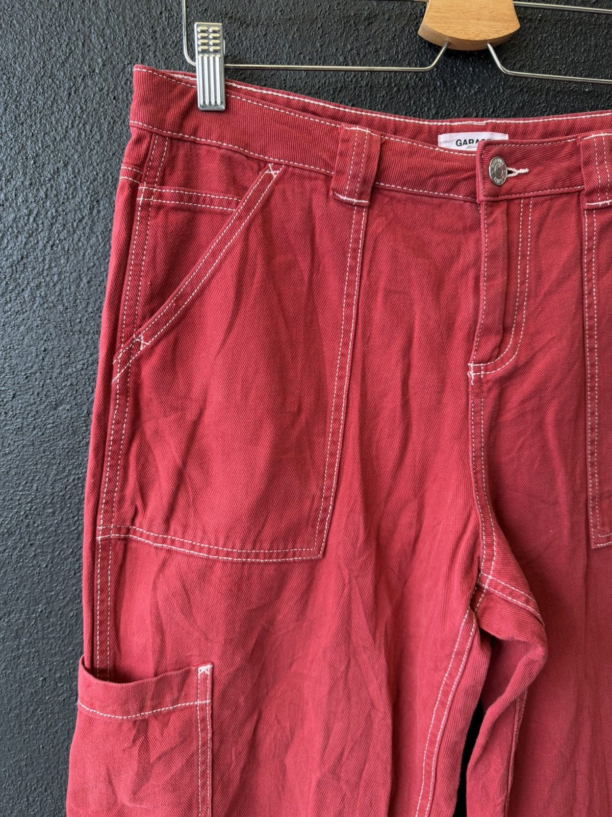 Comme des Garcons × Undercover Vintage Style Wide Leg Cargo Pant (CDG inspired) Size US 34 / EU 50 - 4 Thumbnail