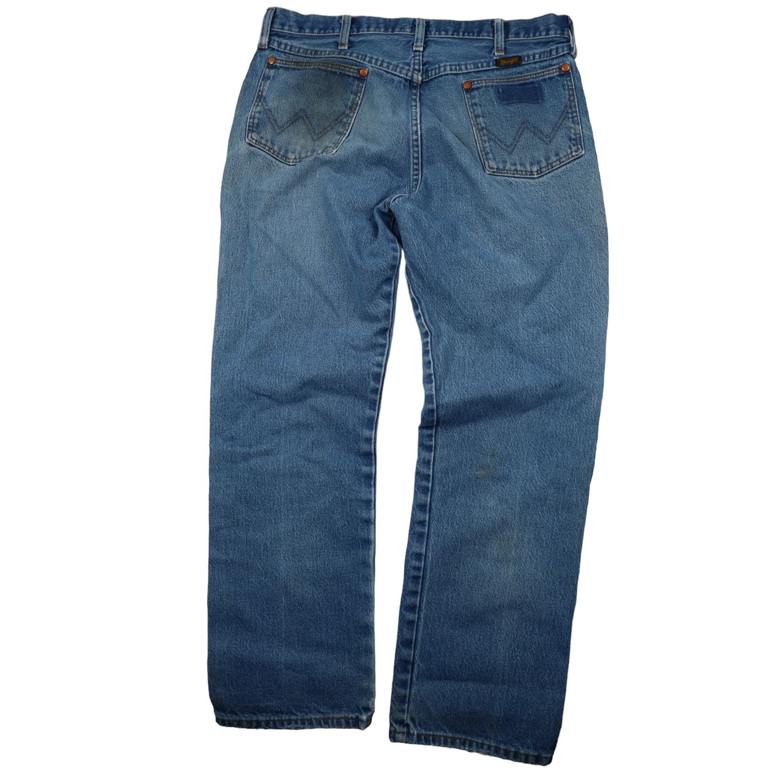 Vintage × Wrangler Vintage Wrangler Distressed Patched Denim Jeans Size US 34 / EU 50 - 13 Thumbnail