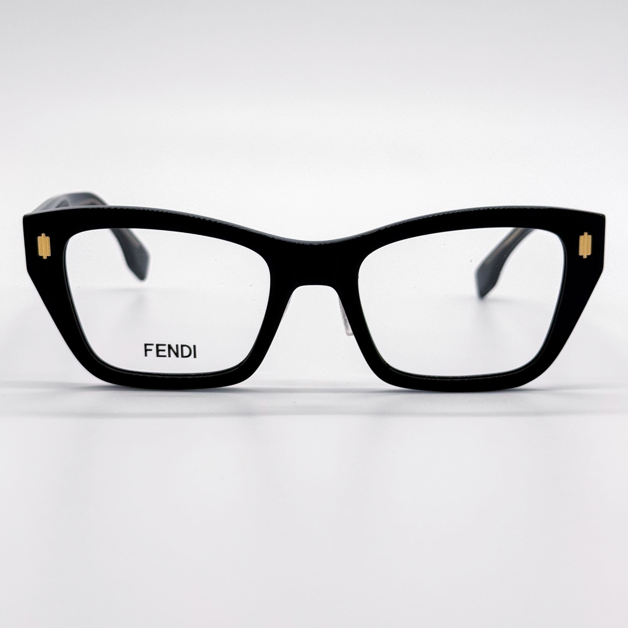 Fendi NEW FENDI EYEGLASSES FE50118F 001 BLACK WOMEN EYEWEAR Size ONE SIZE - 3 Thumbnail