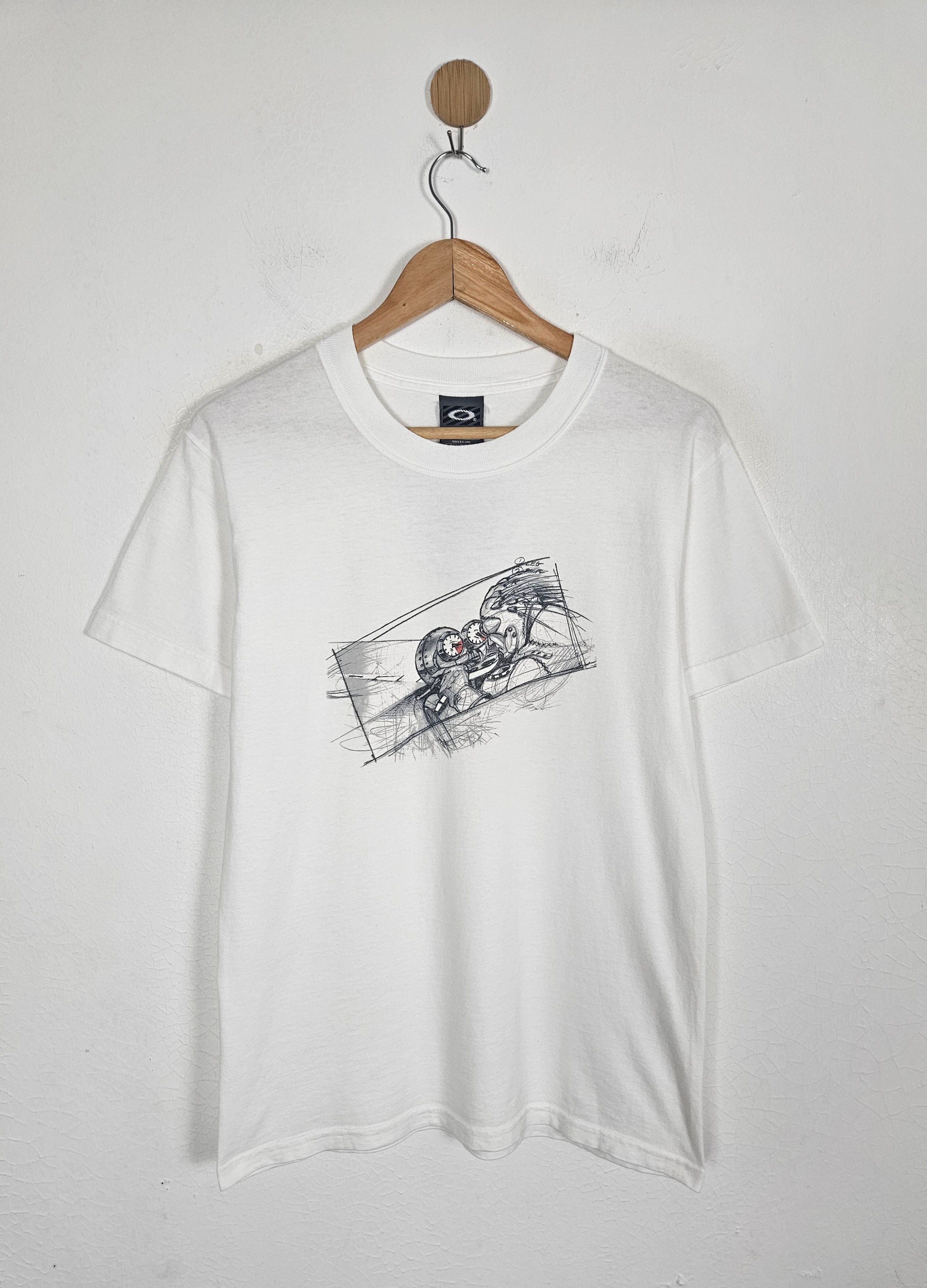 Oakley × Vintage Vintage 90s Oakley Software Factory Pilot shirt Size US S / EU 44-46 / 1 - 1 Thumbnail