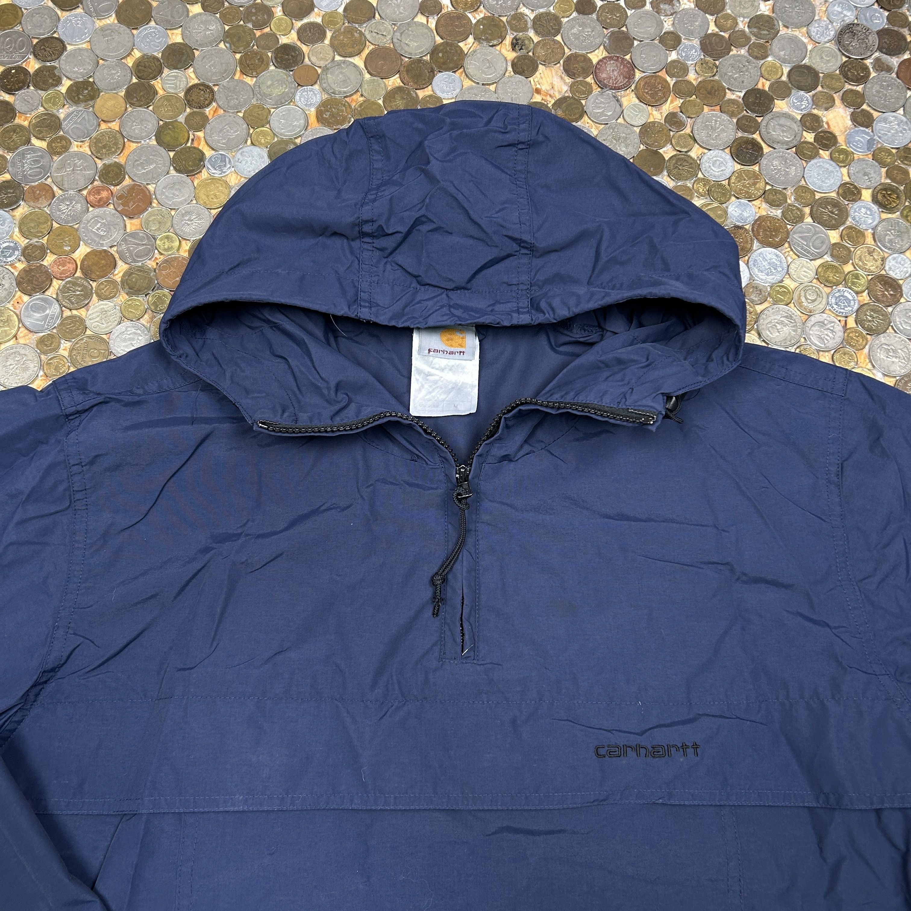 Carhartt Carhartt casual plain anorak jacket 90's Size US L / EU 52-54 / 3 - 2 Thumbnail