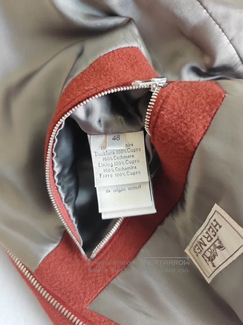 Hermes Hermes Cashmere jacket coat, reddish-brown, 100% cashmere, Size US M / EU 48-50 / 2 - 5 Thumbnail