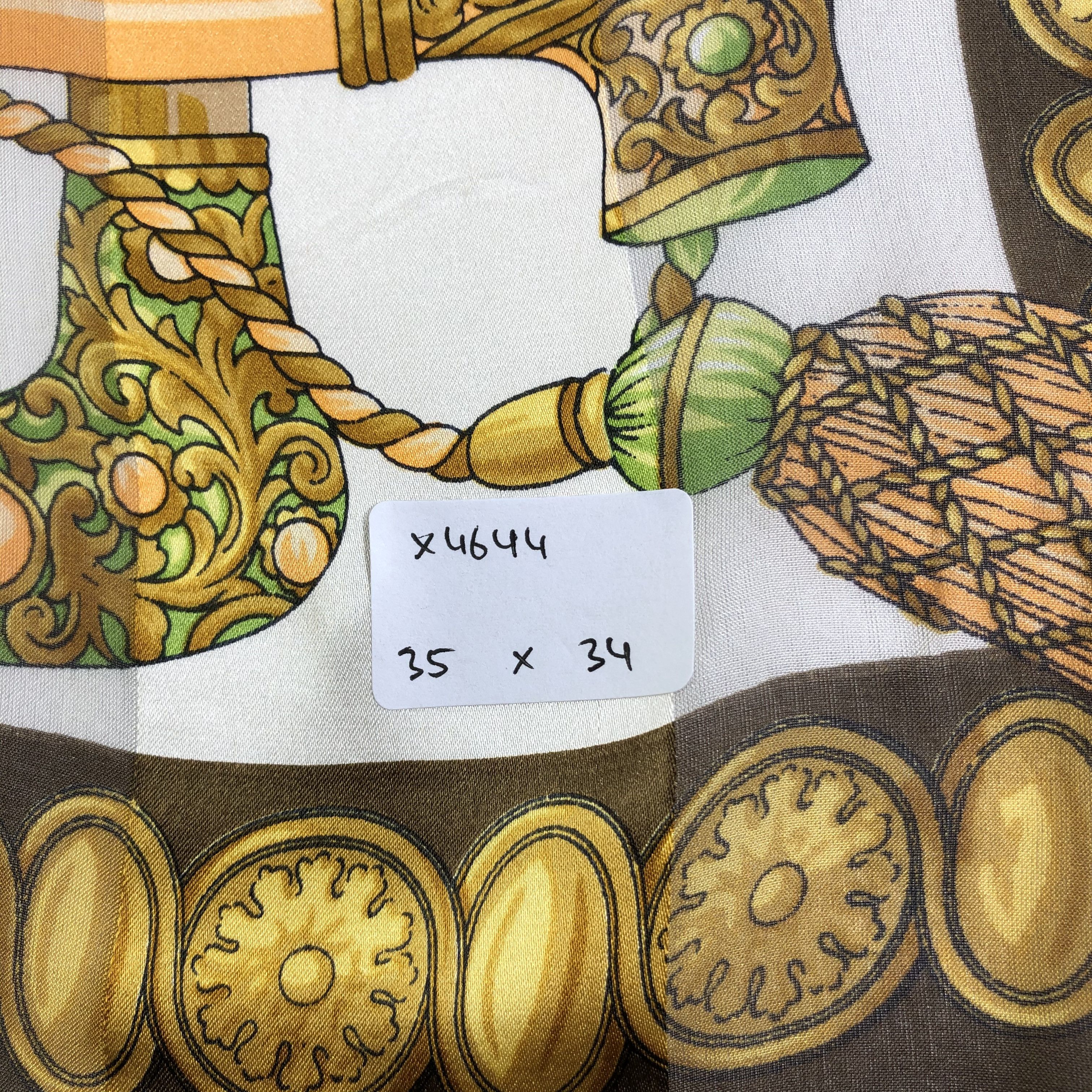 Vintage Vintage Silk Scarf Size ONE SIZE - 7 Thumbnail