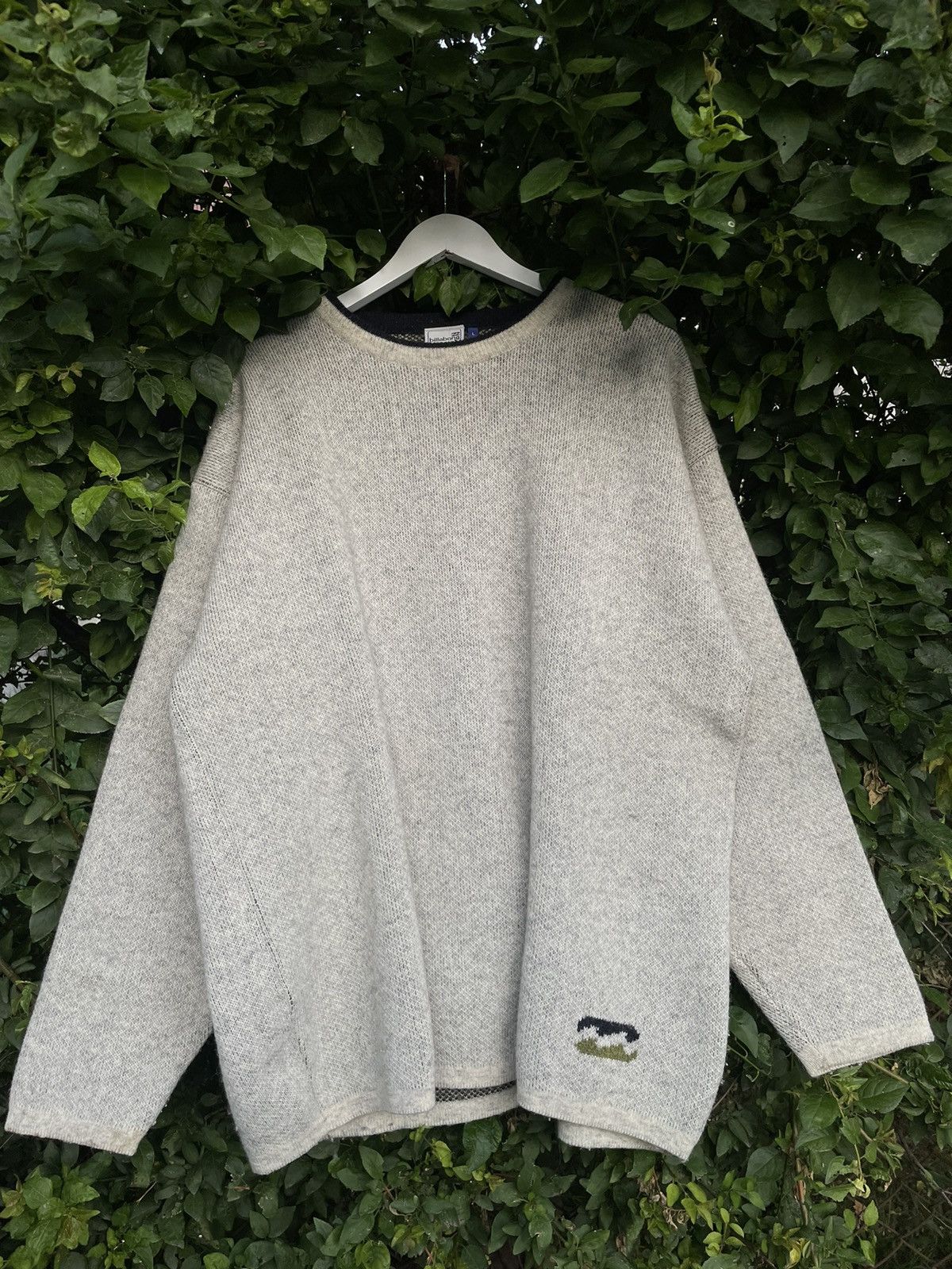 Billabong × Quiksilver × Vintage Vintage Billabong Sweatshirt 90s Wool Big Logo Surf Y2K Size US L / EU 52-54 / 3 - 7 Thumbnail