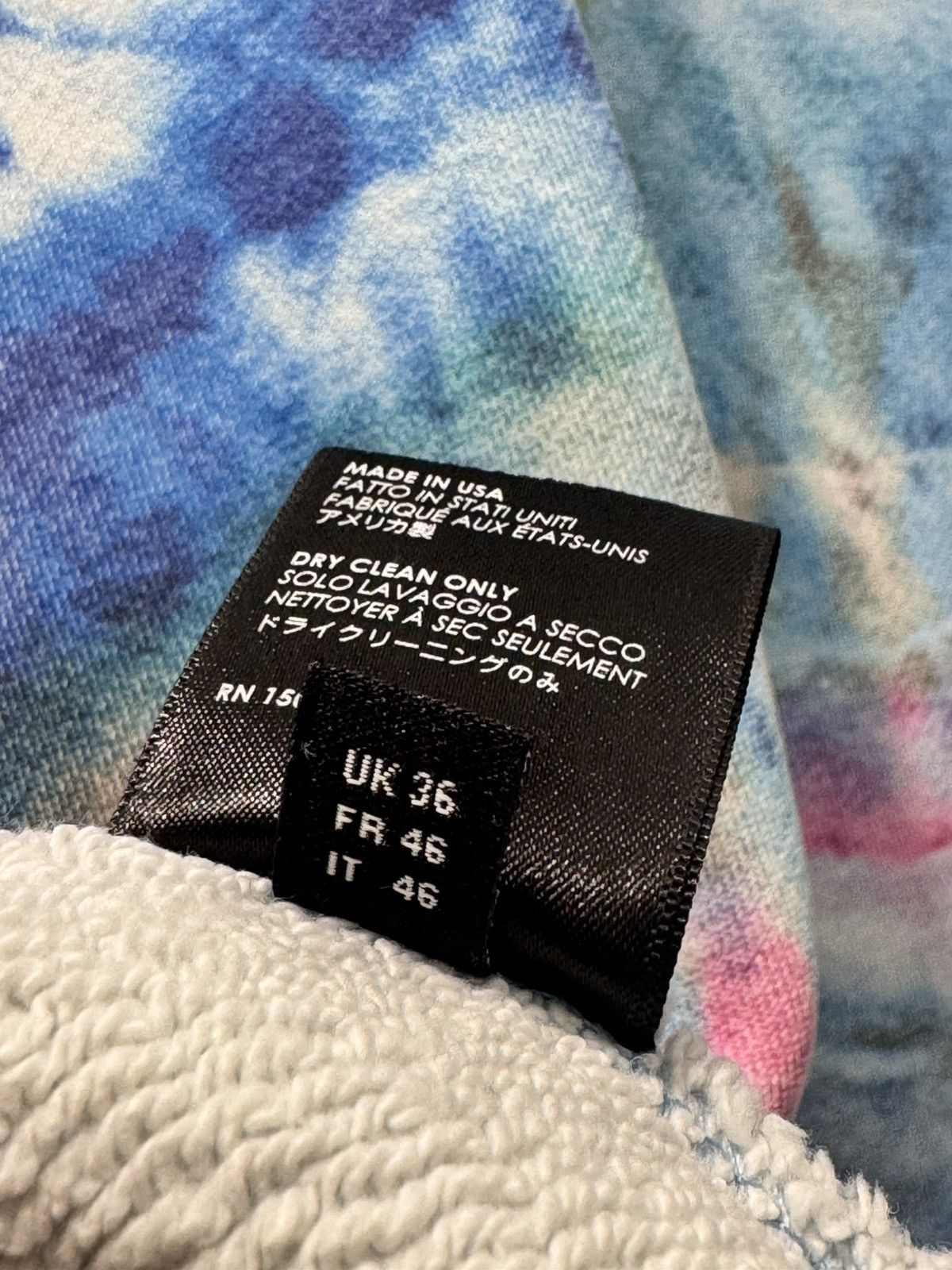 Amiri Amiri Tye-Dye Sweatshirt Size US S / EU 44-46 / 1 - 6 Thumbnail