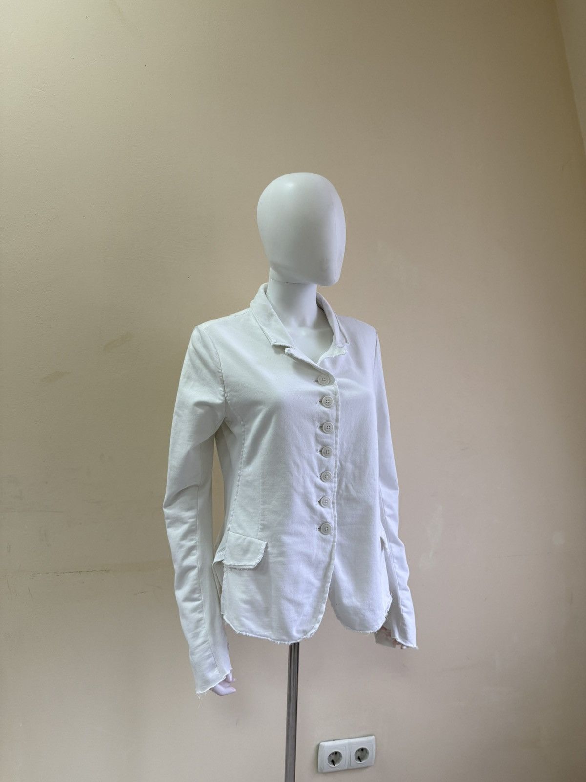 Rundholz Rundholz Black Label White Avant Garde Blazer Jacket Size M Size M / US 6-8 / IT 42-44 - 3 Thumbnail