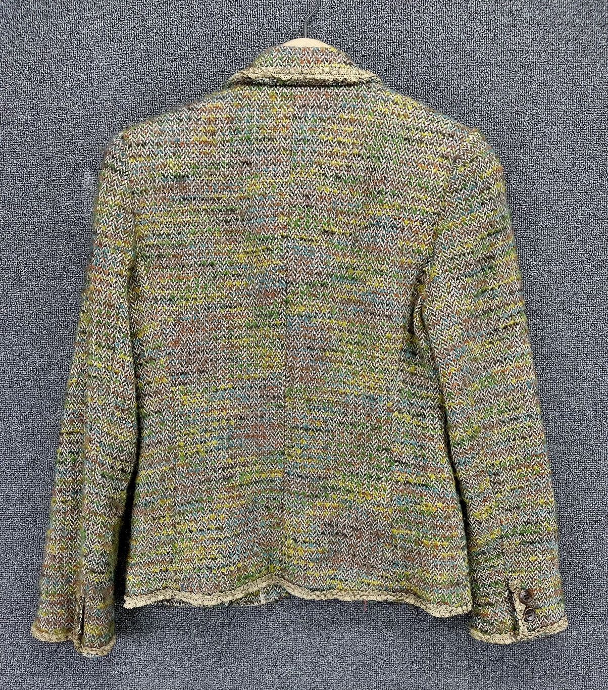 Anne Klein Anne Klein Tweed Cardigan Jacket Size S / US 4 / IT 40 - 8 Thumbnail