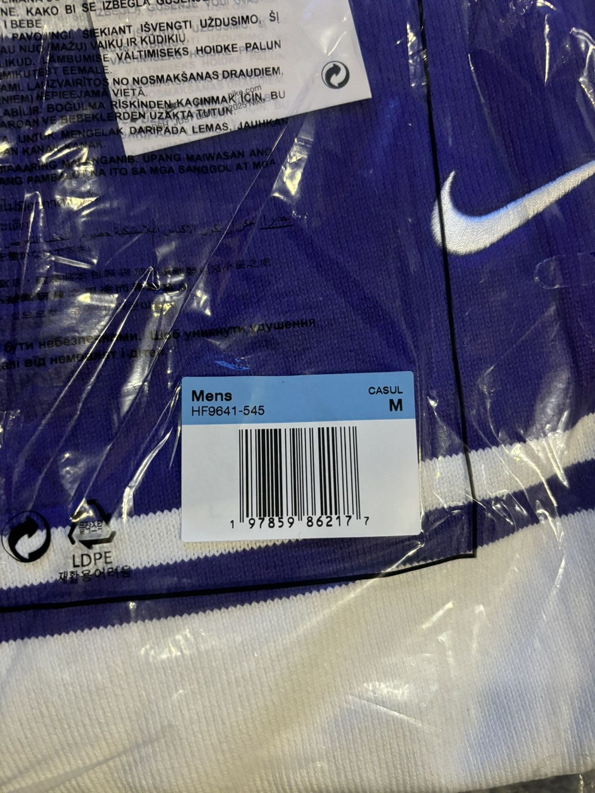Nike × Supreme Supreme Nike Stripe Rugby Size US M / EU 48-50 / 2 - 6 Thumbnail