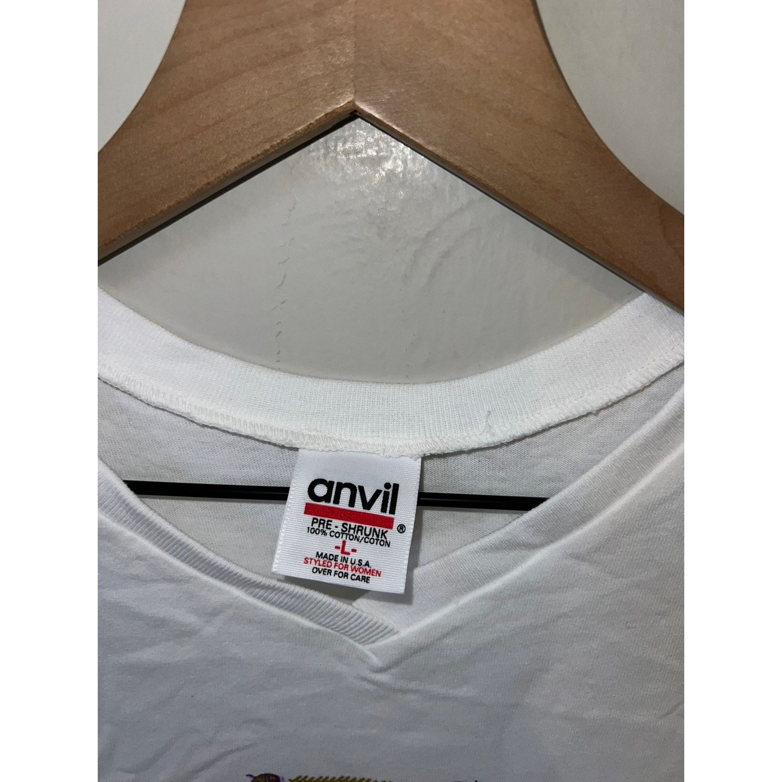 Anvil Women's Virginia Blue Ridge Mountains Shirt Top Women L Size L / US 10 / IT 46 - 5 Thumbnail