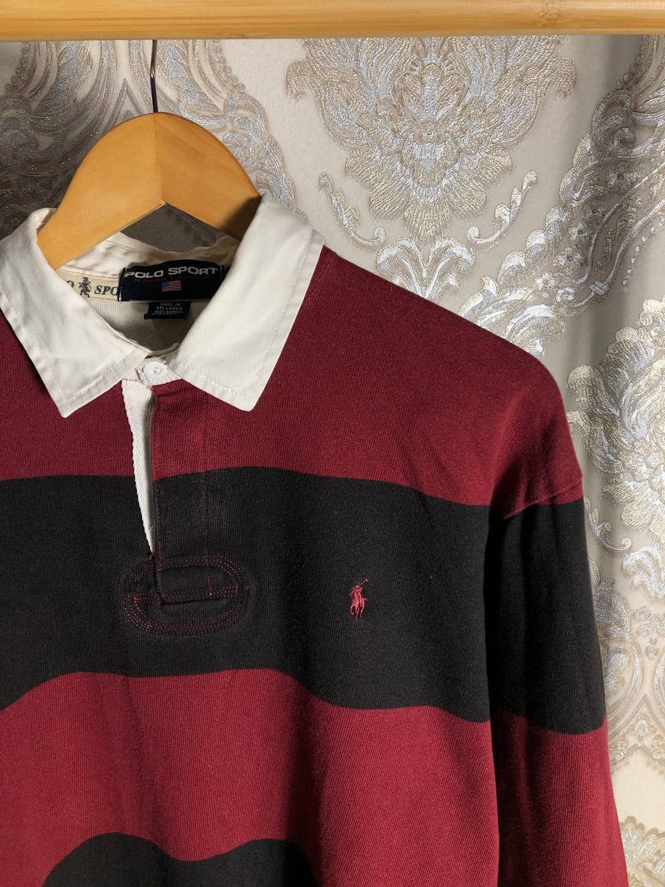 Polo Ralph Lauren VINTAGE POLO SPORT RALPH LAUREN RETRO RUGBY DESIGNER Y2K 90s Size US L / EU 52-54 / 3 - 2 Thumbnail
