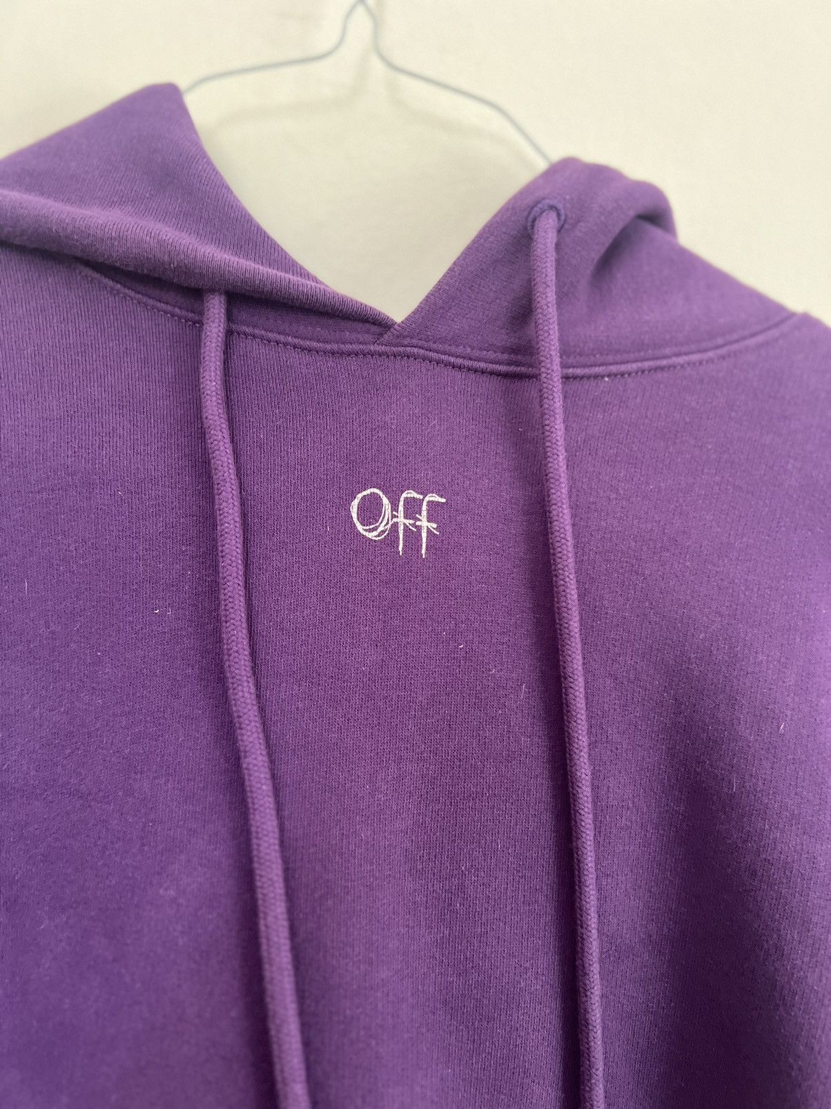 Off-White Off white X selfirdge purple limited hoodie Size US M / EU 48-50 / 2 - 5 Thumbnail