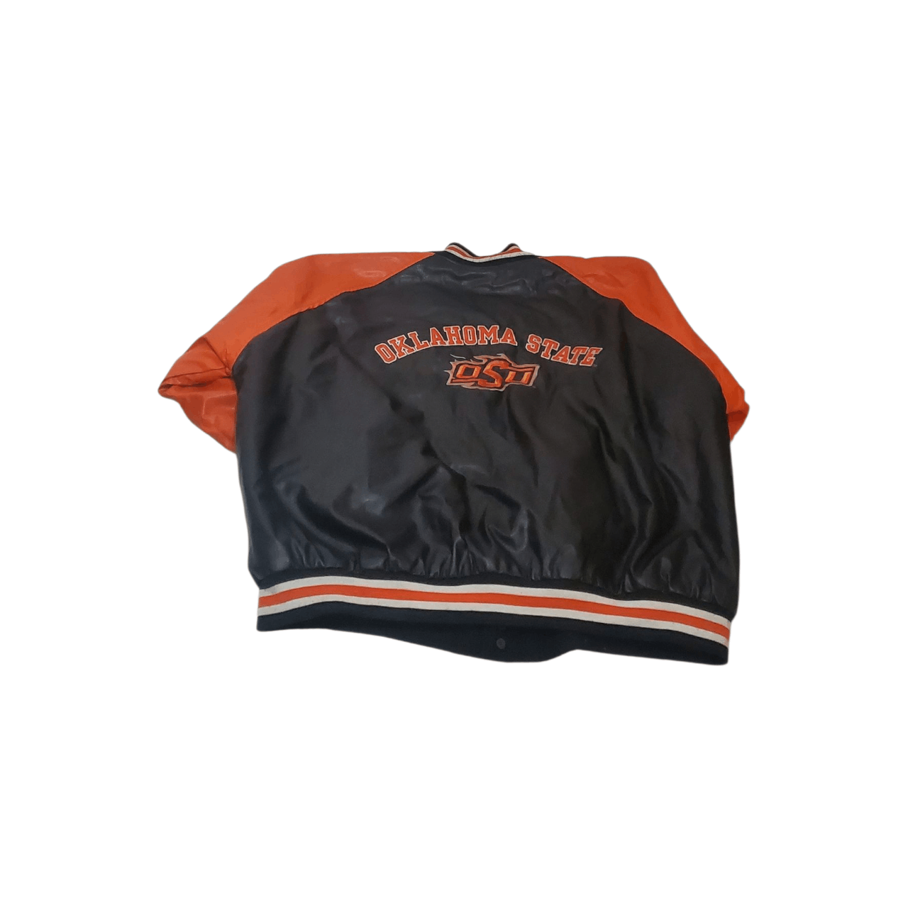 Steve And Barrys 90s Oklahoma State University Embroidered Bomber Jacket Size US XXL / EU 58 / 5 - 1 Thumbnail