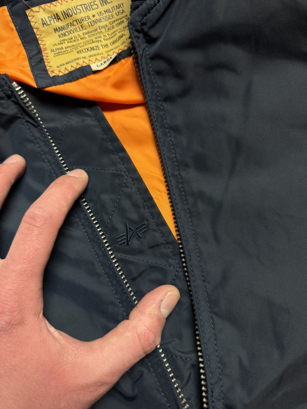 Alpha Industries Alpha Industries MA-2 Flight Bomber Jacket Avant Garde Style Size US L / EU 52-54 / 3 - 16 Thumbnail