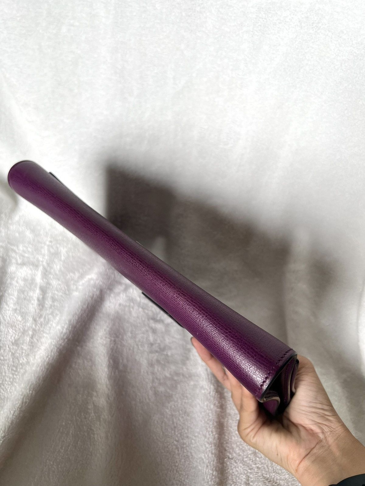 Yves Saint Laurent Saint Laurent Chyc Clutch – Purple Size ONE SIZE - 6 Thumbnail
