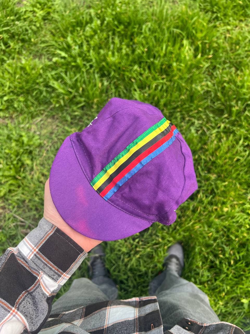 Vintage VERY RARE CAMPAGNOLO CYCLE BIKE CAP RETRO TOUR DE FRANCE 90s Size ONE SIZE - 5 Thumbnail