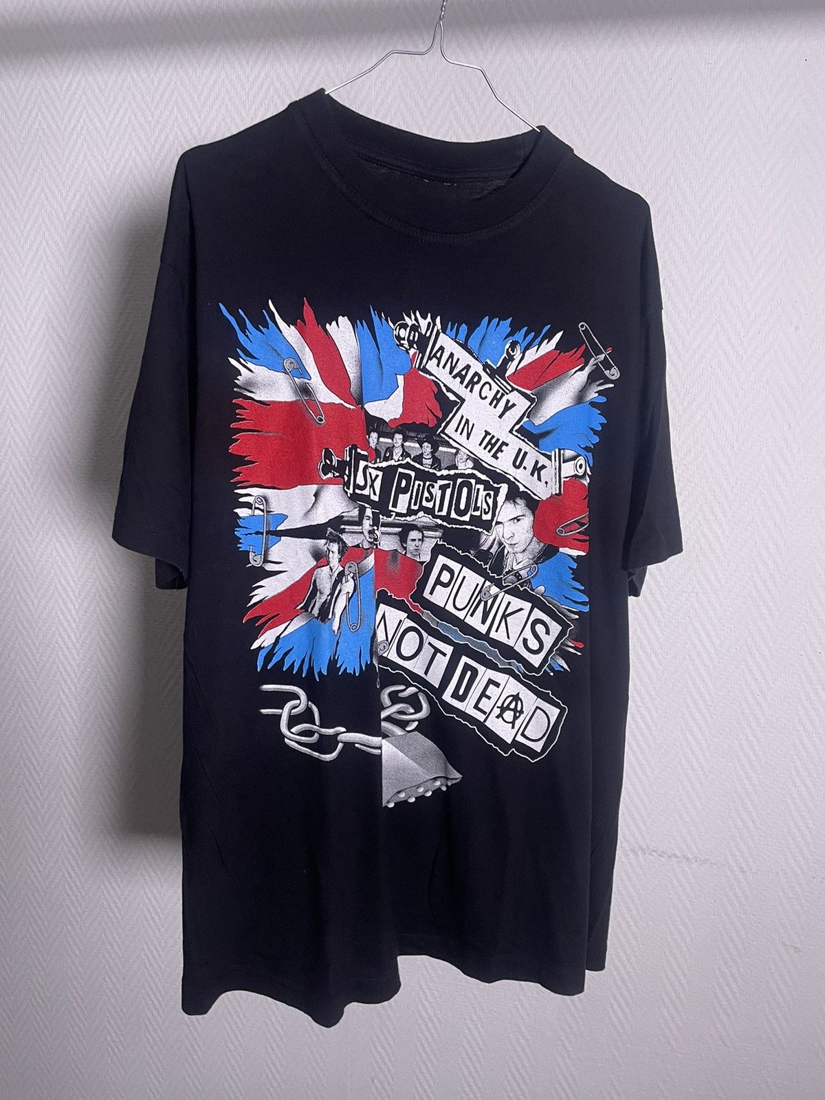 00’s Sex Pistols Vintage Shirt Punk Size XL