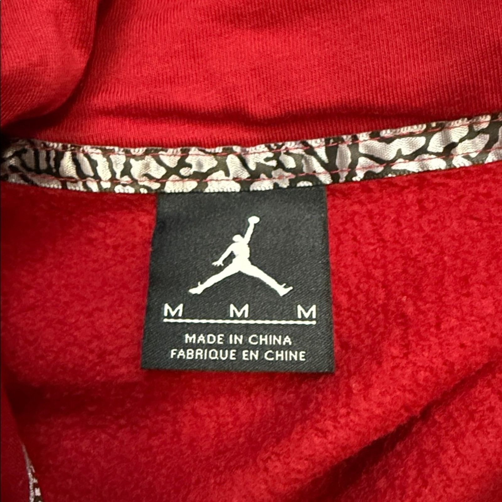 Jordan Brand Y2K Air Jordan Chicago Bred Hoodie Matching Set Sweatsuit Size US M / EU 48-50 / 2 - 8 Thumbnail