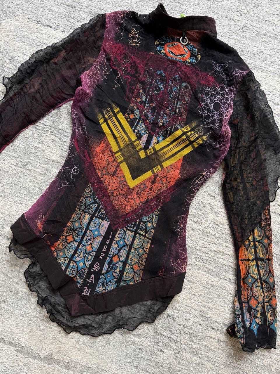 Vintage Save the queen shirt mesh Size M / US 6-8 / IT 42-44 - 9 Thumbnail