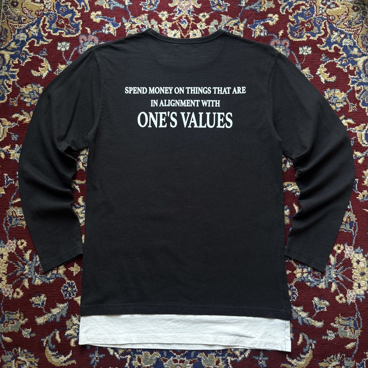 semanticdesign Semanticdesign Alignment Layered Tee Japanese Brand Y2K Size US M / EU 48-50 / 2 - 2 Thumbnail