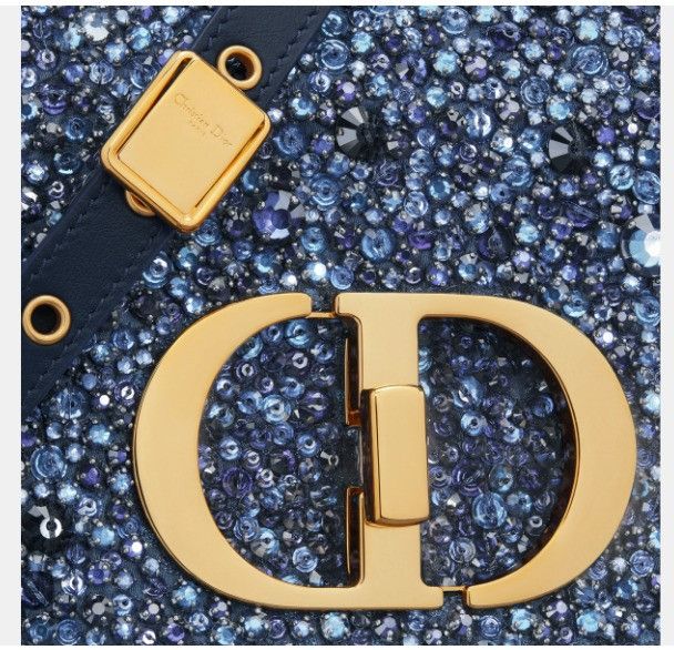 Dior o1w1db10924 Size: OS / Small Caro Bag in Blue Size ONE SIZE - 6 Thumbnail