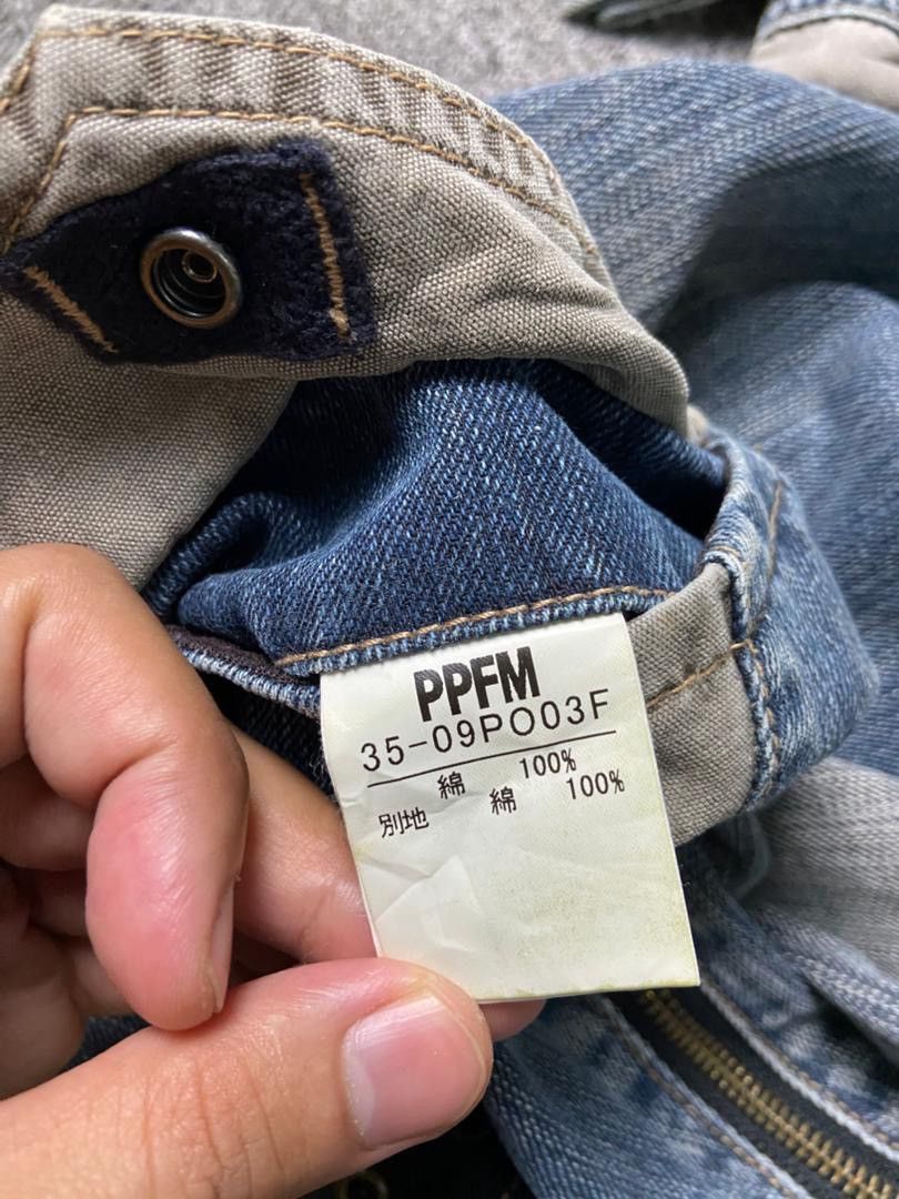 PPFM 🔥 PPFM Bondage Multi-zipper Denim Jeans 🔥 (136) Size US 32 / EU 48 - 7 Thumbnail