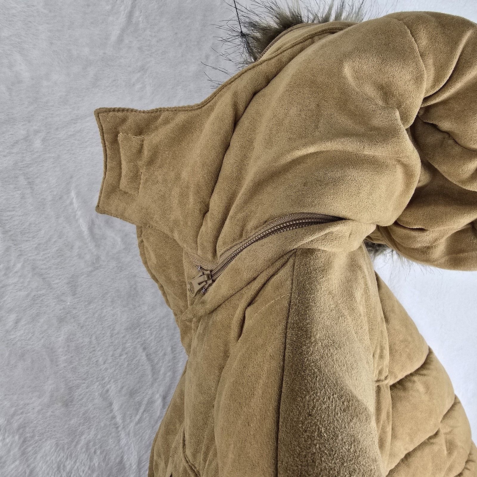 Makaveli Vintage Makaveli Branded Tupac Beige Puffer Jacket Sz Small Size US S / EU 44-46 / 1 - 16 Thumbnail