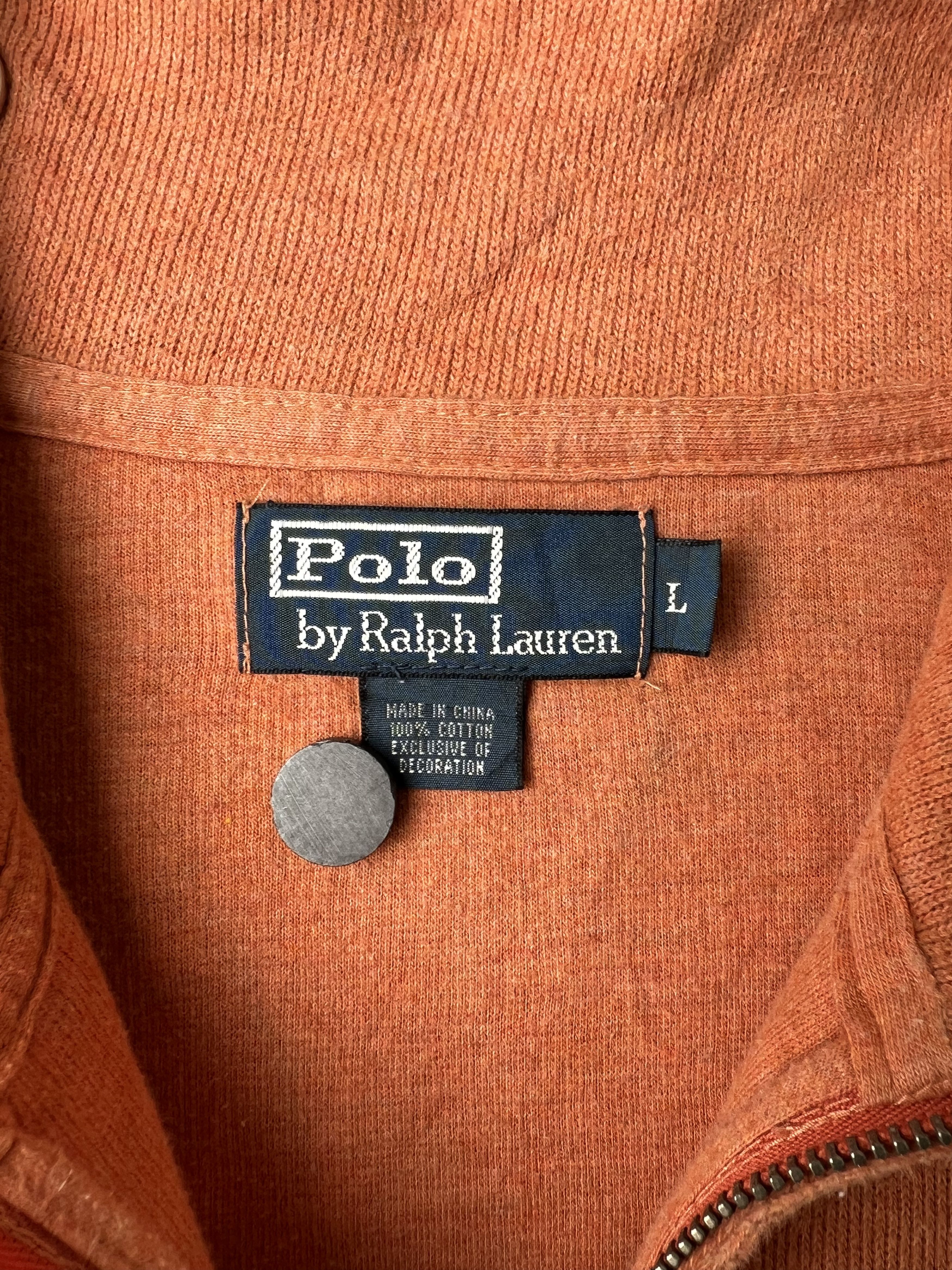Polo Ralph Lauren Ralph Lauren Quarter Zip Sweater Orange Large Size US L / EU 52-54 / 3 - 3 Thumbnail