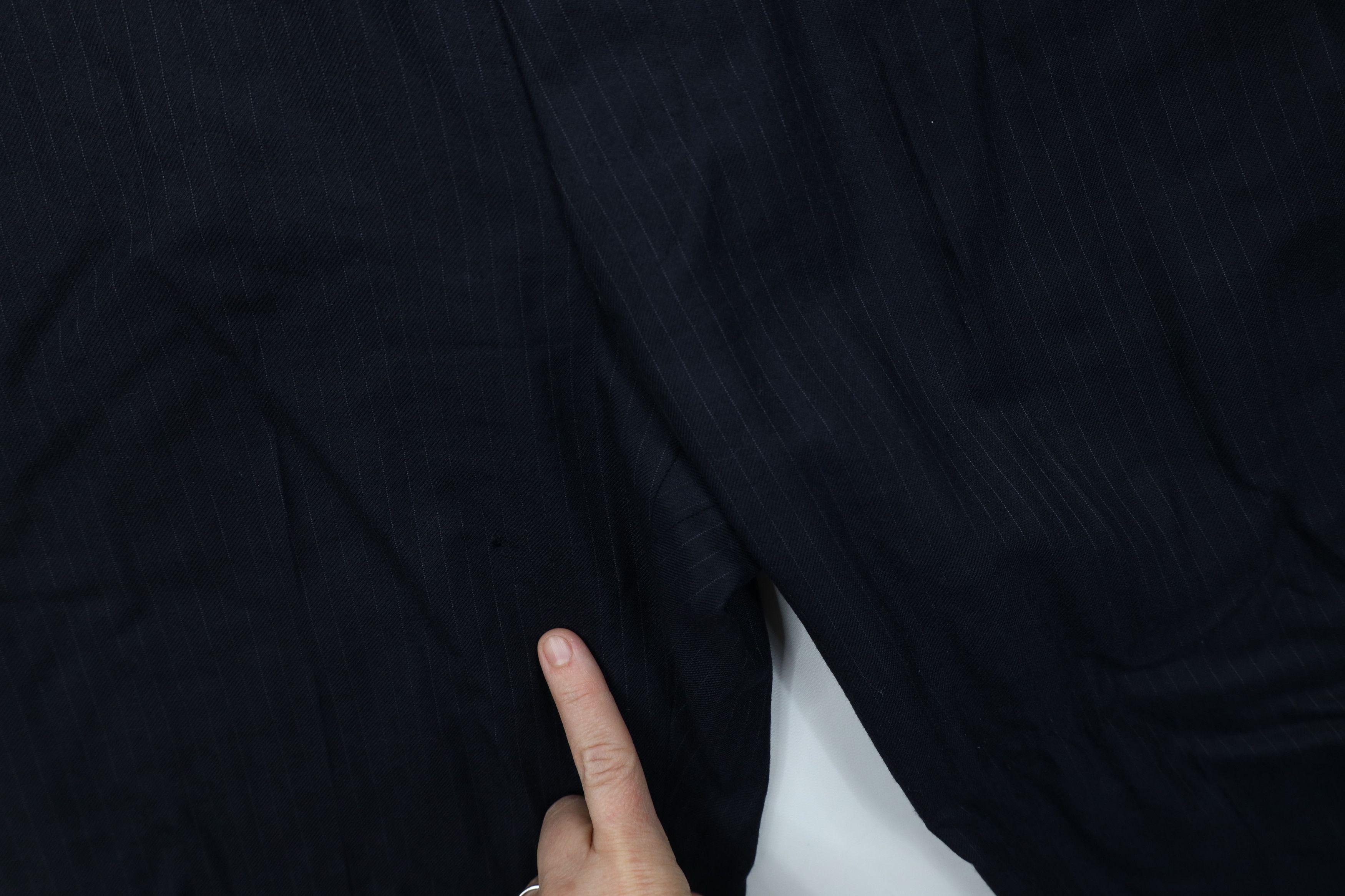 Vintage Vintage 70s Streetwear Wool Striped Wide Leg Chino Pants Size US 38 / EU 54 - 6 Thumbnail
