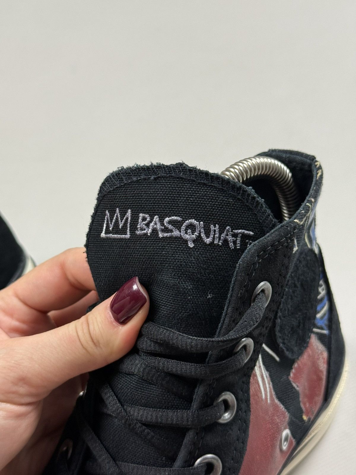 Converse Converse Jean-Michel Basquiat Chuck Taylor High Top Sneakers Size US 7 / IT 37 - 22 Thumbnail