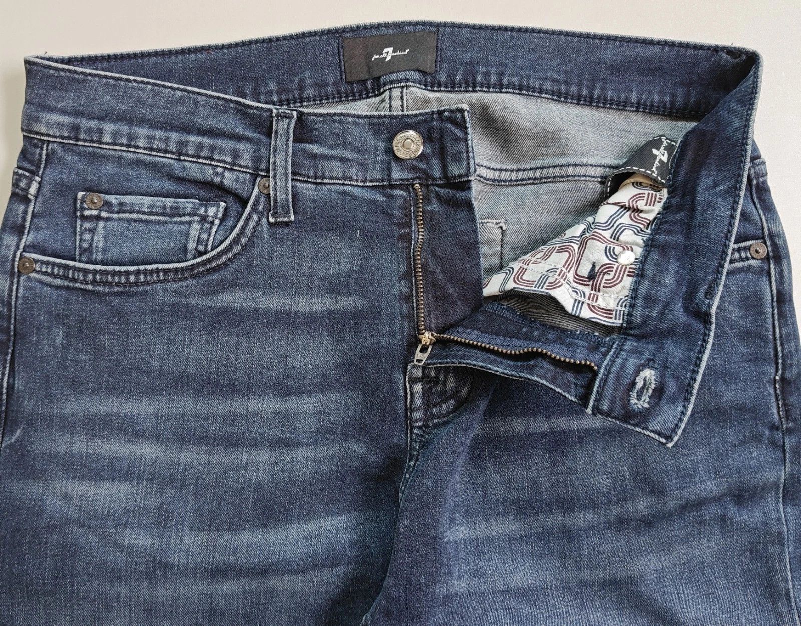 7 For All Mankind 7 For All ManKind Slimmy Tapered Jeans T / 6020 Size US 34 / EU 50 - 5 Thumbnail