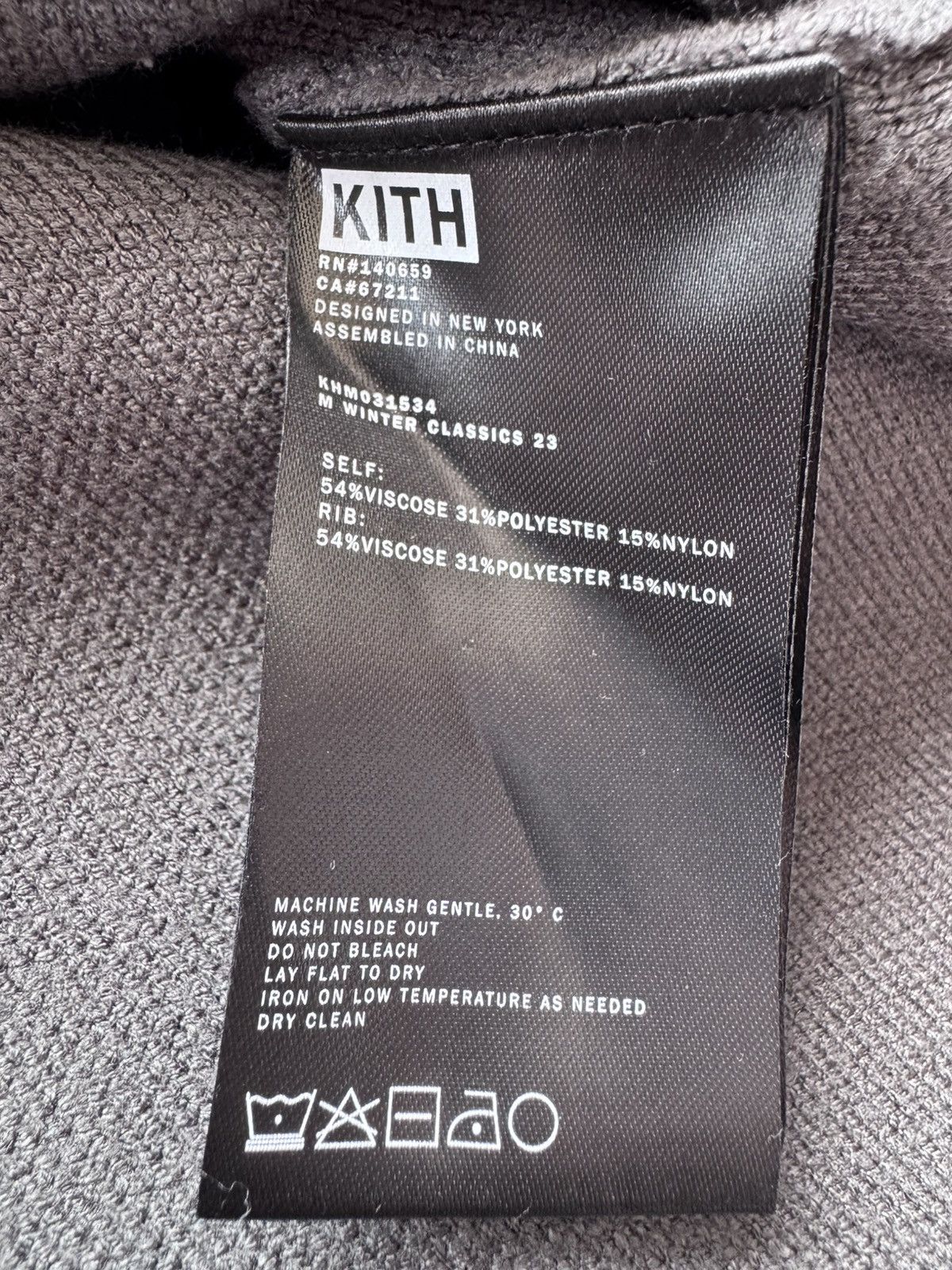 Kith SS23 Kith Knit Long Sleeve Mock Neck Sweater Size US M / EU 48-50 / 2 - 4 Thumbnail
