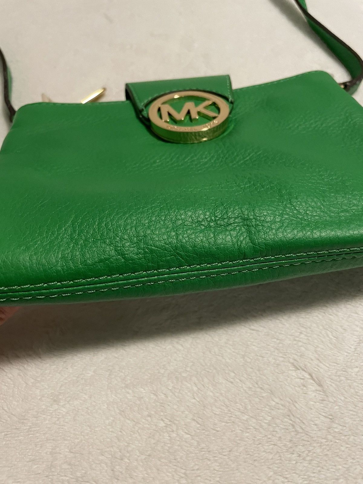 Michael Kors Michael Kors FULTON Green Cross Body Bag Size ONE SIZE - 4 Thumbnail