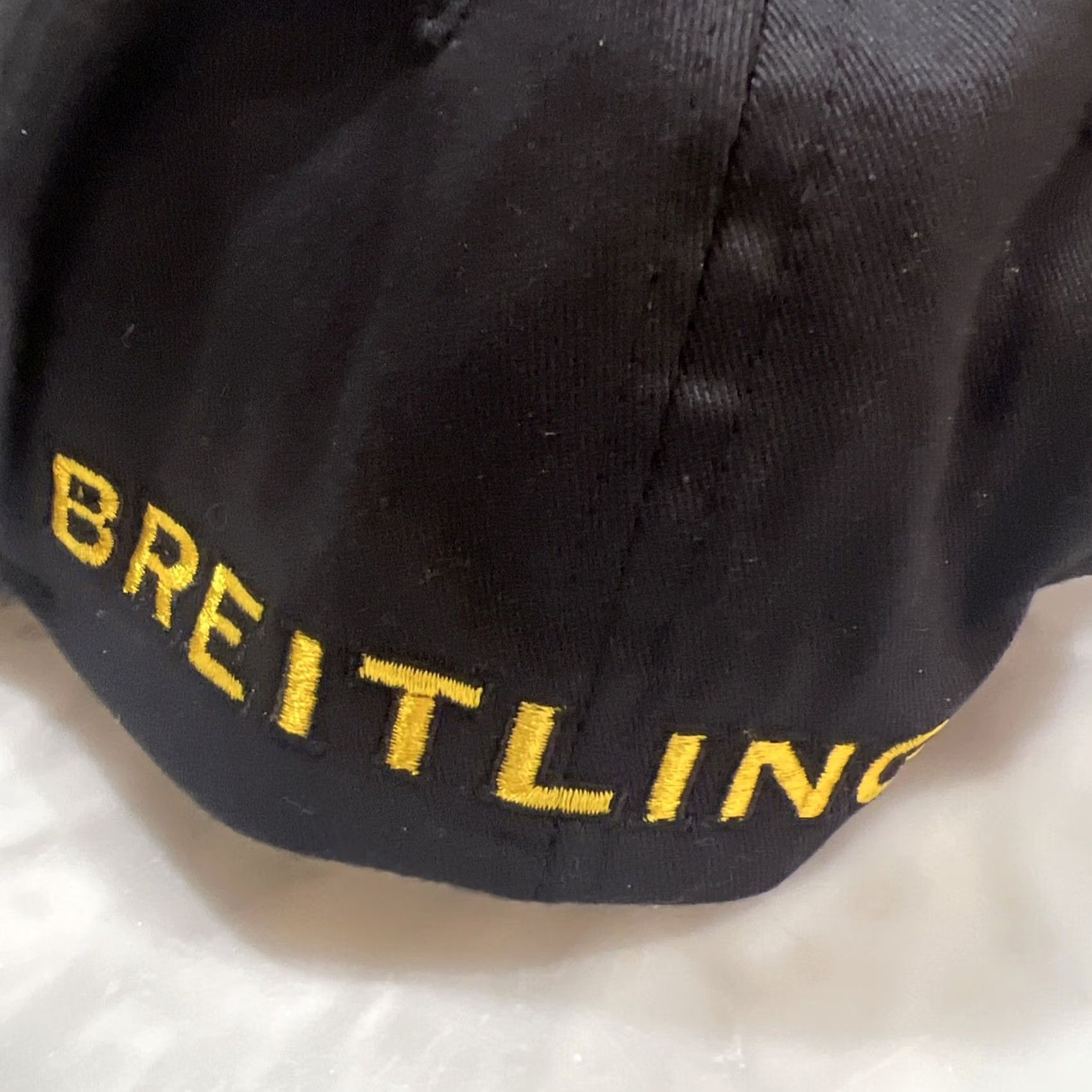 Breitling VINTAGE Breitling Baseball Cap Hat Snapback Men One Size Black Adjustable Logo Casual Summer Size ONE SIZE - 5 Thumbnail