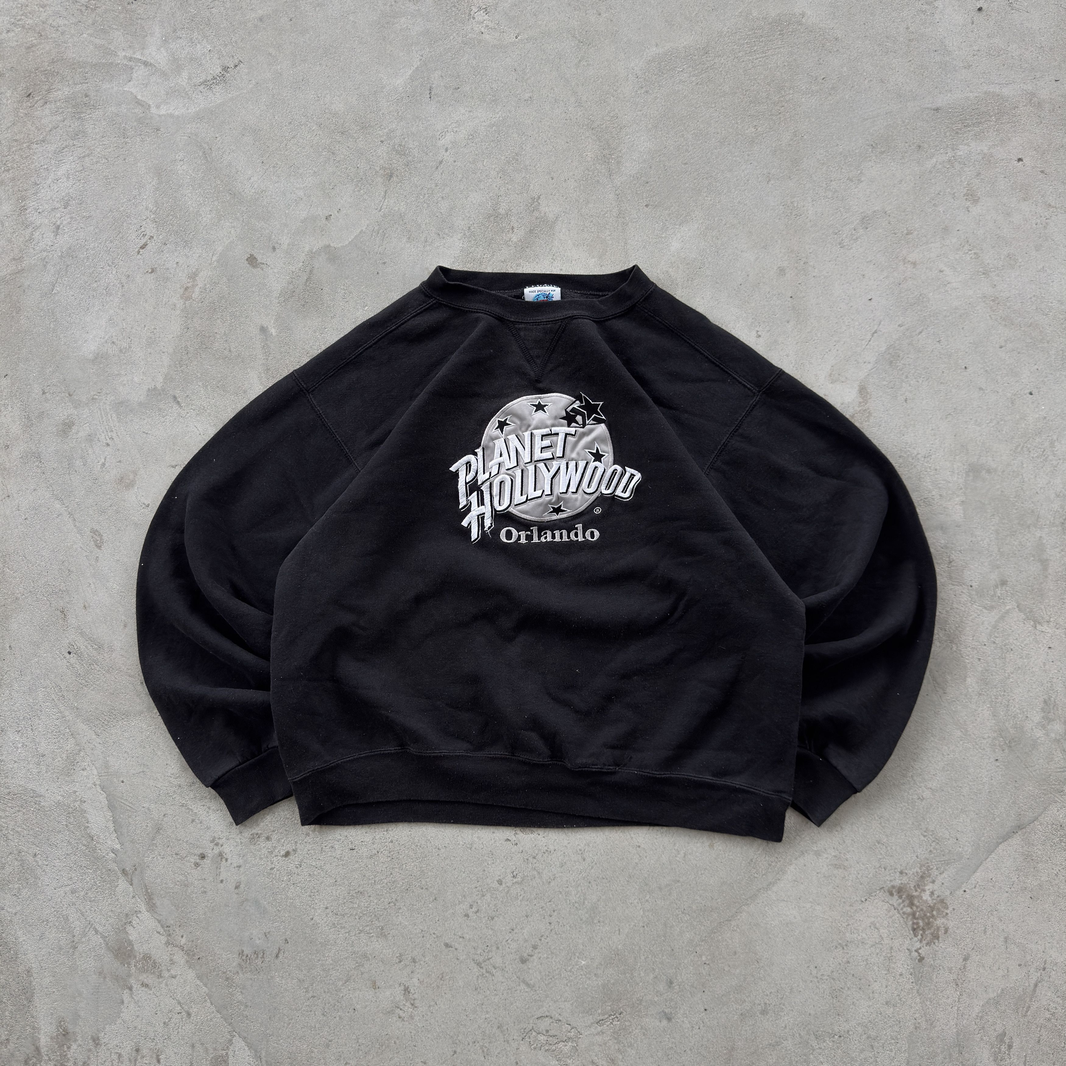 Planet Hollywood Vintage 90s Planet Hollywood Orlando Crewneck Sweatshirt Size US L / EU 52-54 / 3 - 1 Thumbnail