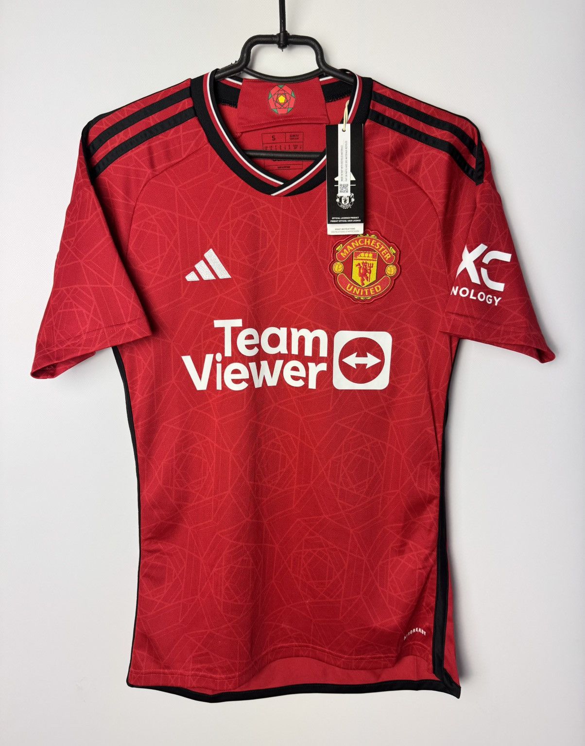 Adidas Manchester United 2023 2024 Home Shirt Soccer Jersey Adidas Size US S / EU 44-46 / 1 - 1 Thumbnail
