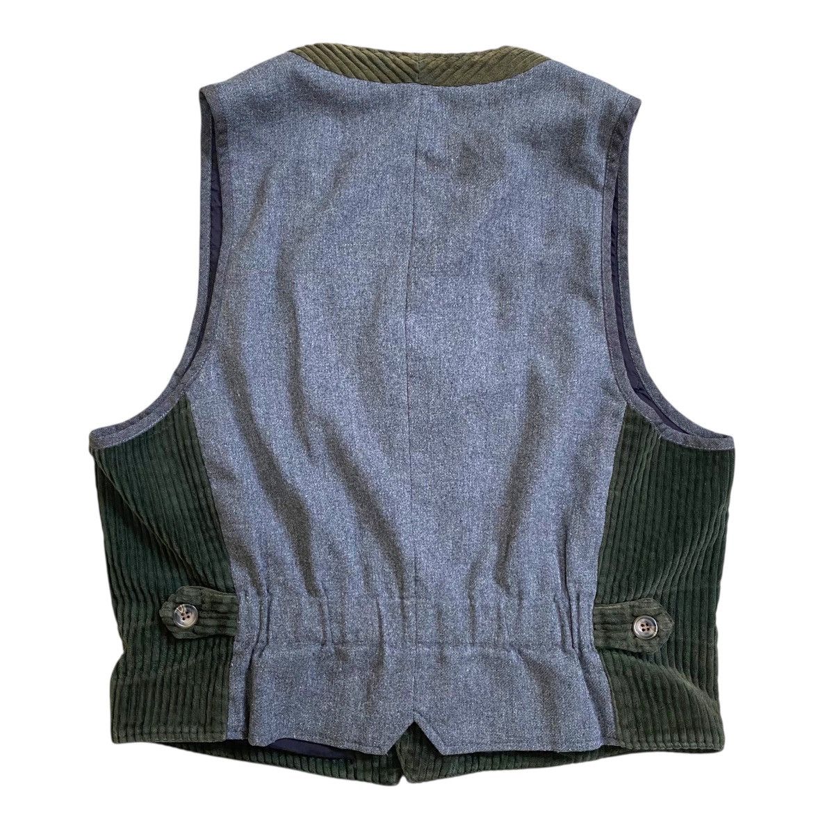 Dries Van Noten × Vintage 💥 VTG DRIES VAN NOTEN CORDUROY BUTTON VEST Size US S / EU 44-46 / 1 - 5 Thumbnail
