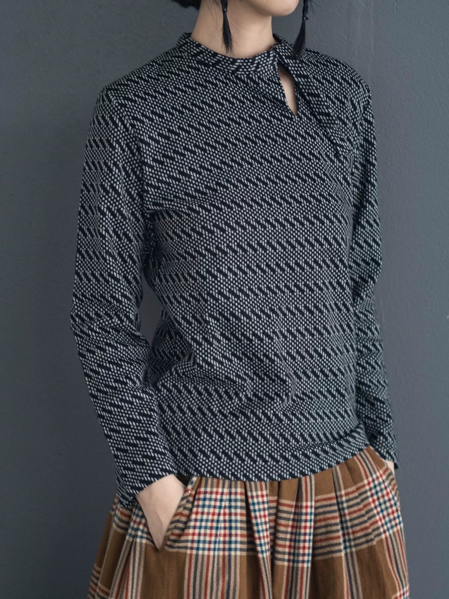 Comme des Garcons 1980s COMME des GARCONS Knit Top Size US S / EU 44-46 / 1 - 1 Thumbnail