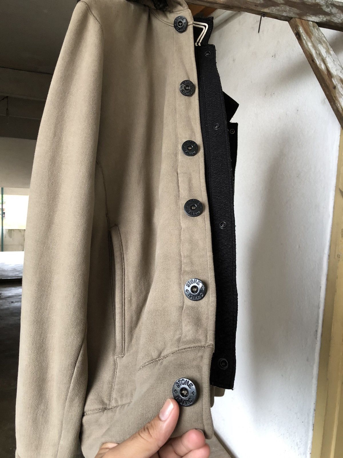 Stone Island Vintage Stone Island Inner Blanket Jacket Hoodie Autumn 2006 Size US L / EU 52-54 / 3 - 12 Thumbnail
