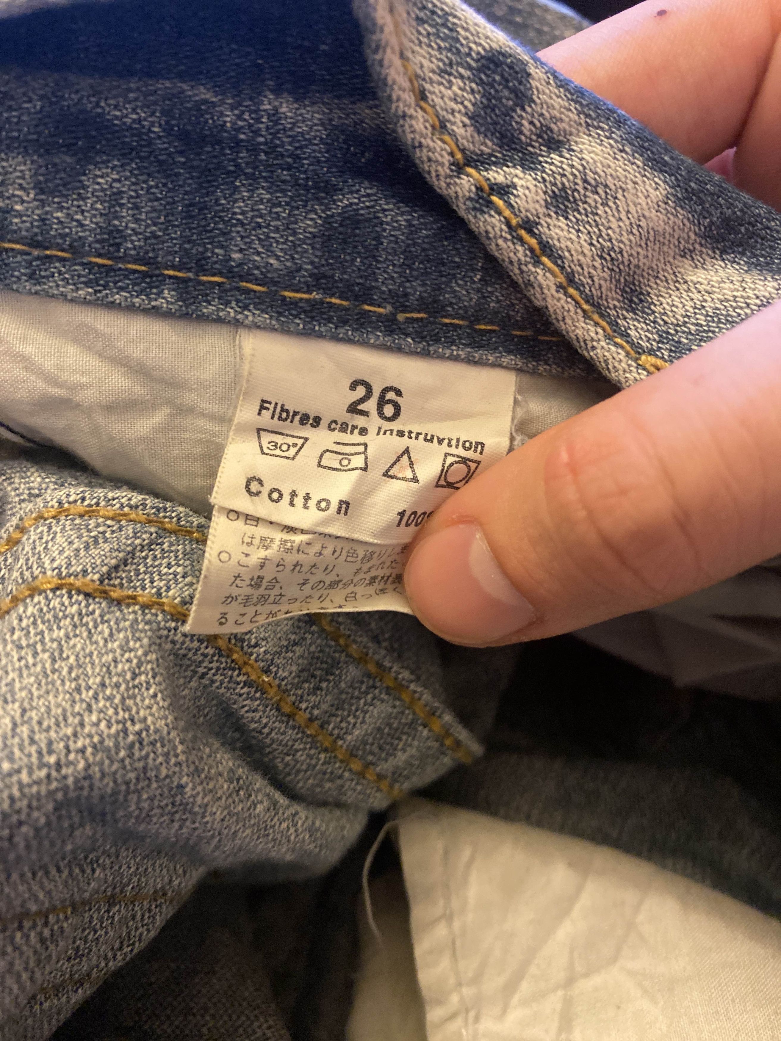 Japanese Brand 🔥Crazy Flared🔥 ⚜️ COOK Jeans ⚜️ Size US 26 / EU 42 - 6 Thumbnail