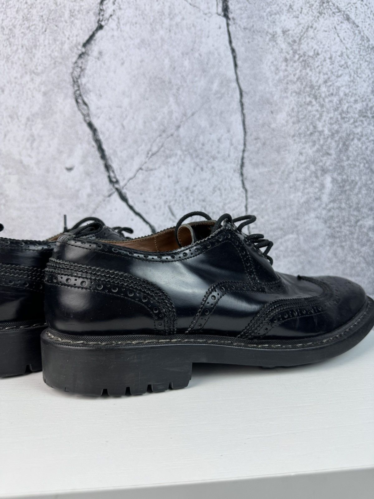 Givenchy RARE Givenchy Chunky Leather Derbies Shoes Size US 11 / EU 44 - 9 Thumbnail