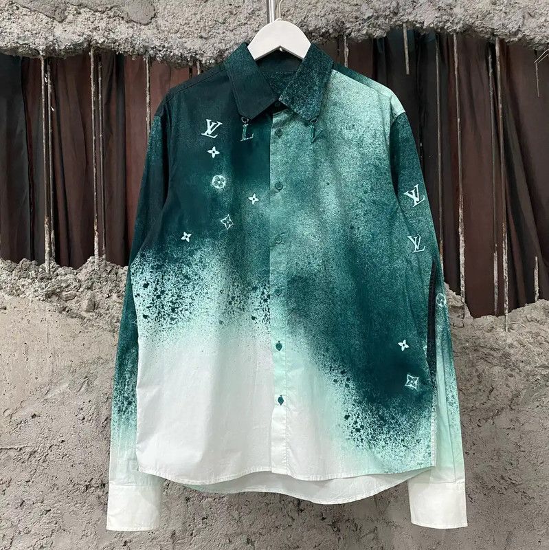 Louis Vuitton Louis Vuitton Colorful Cotton Long Sleeve Shirt 0089 Size XS / US 0-2 / IT 36-38 - 1 Thumbnail