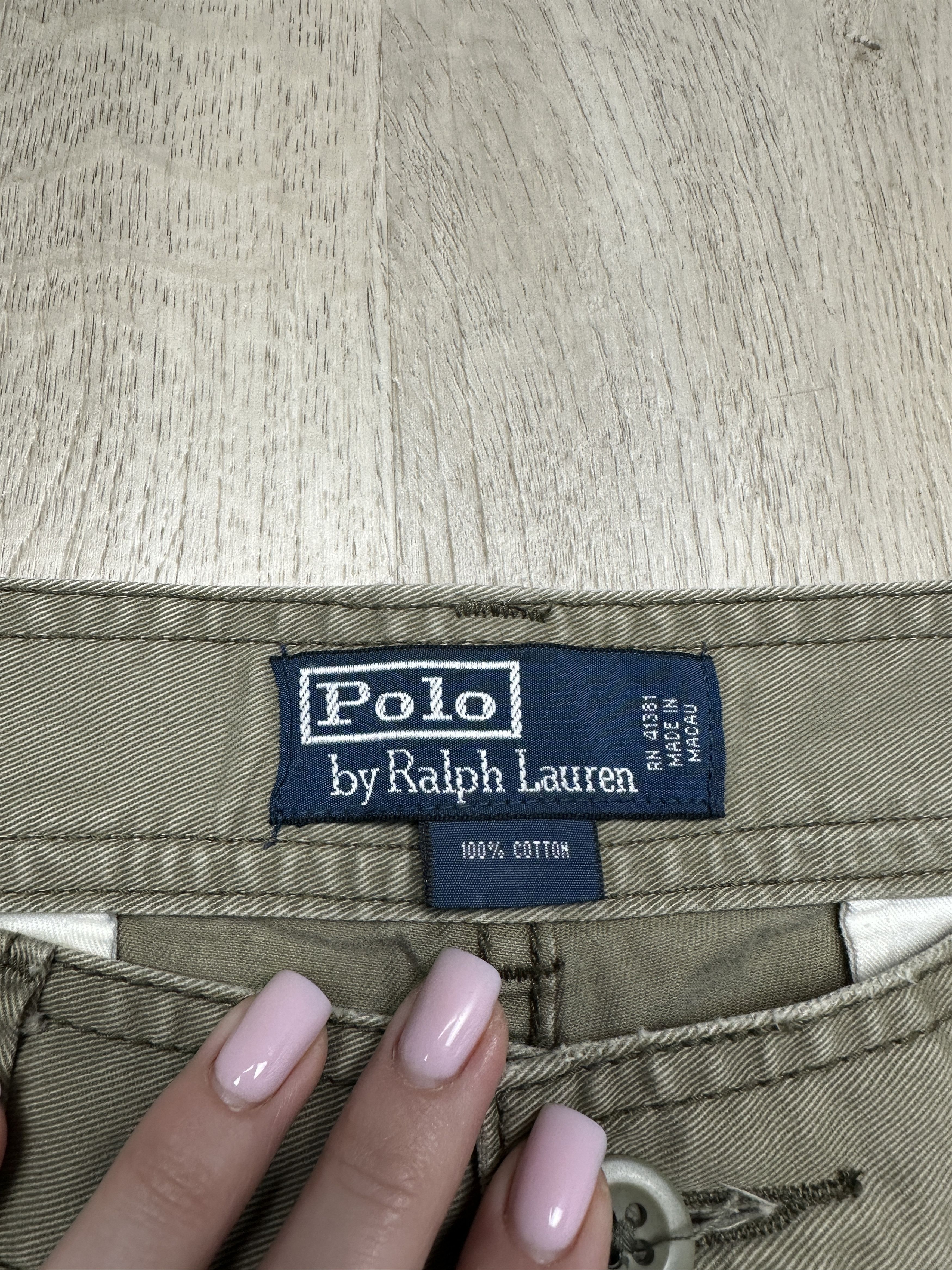 Polo Ralph Lauren Polo Ralph Lauren Vintage Mens Cargo Shorts Size US 34 / EU 50 - 3 Thumbnail