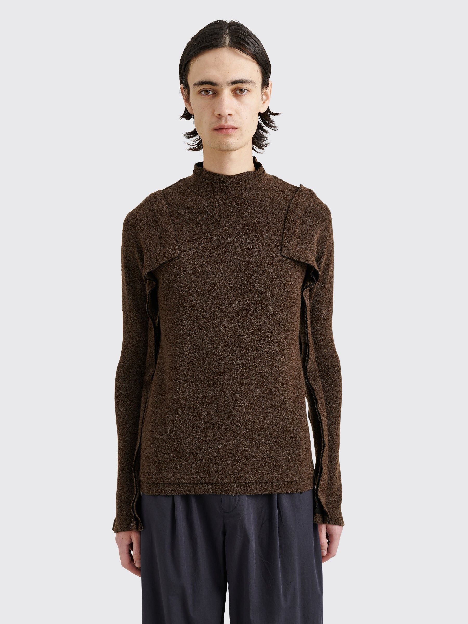 $520 Kiko Kostadinov Arc Long Sleeve Top