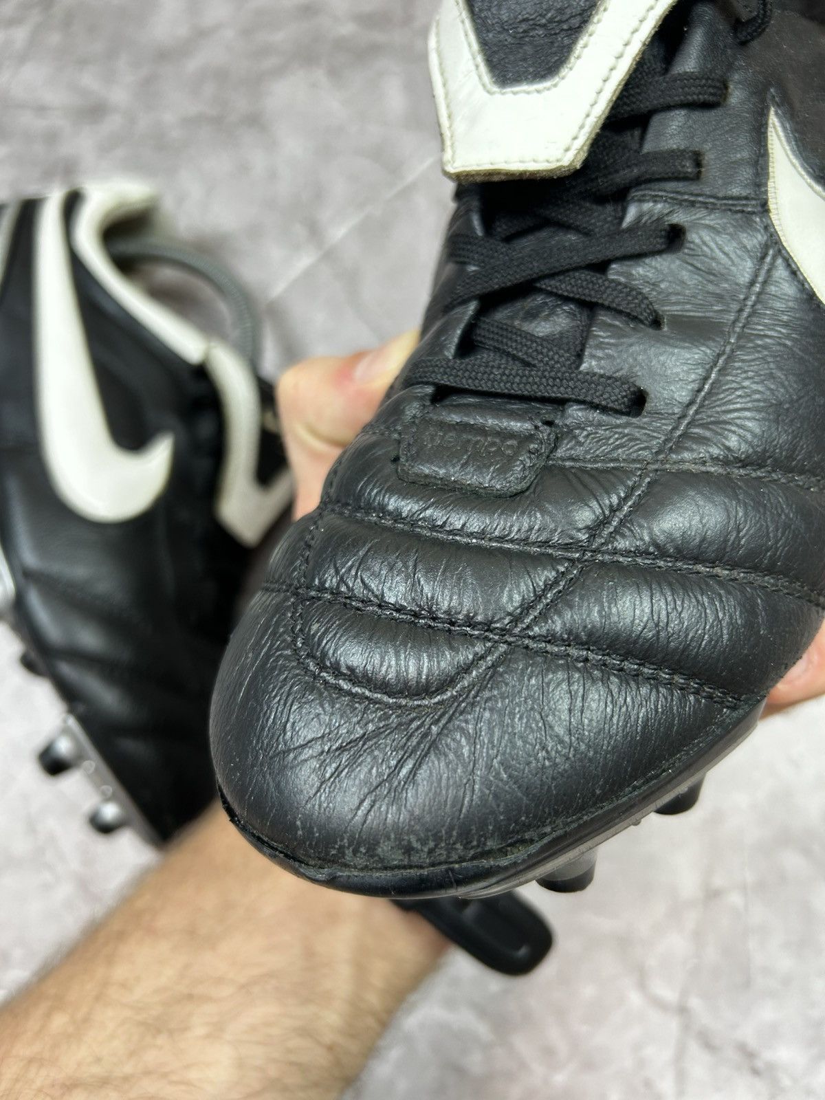 Nike Vintage Nike Tiempo Pro Air Zoom Soccer Boots Football Rare Size US 9 / EU 42 - 13 Thumbnail