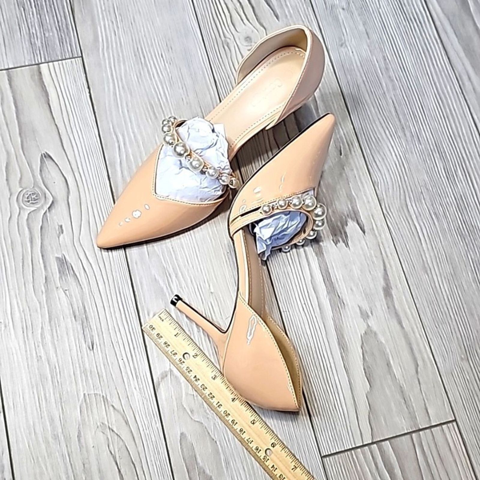 Other (74-3735) Coutgo Womens High Heels Wedding Shoes Sz 7.5 Size US 7.5 / IT 37.5 - 10 Thumbnail
