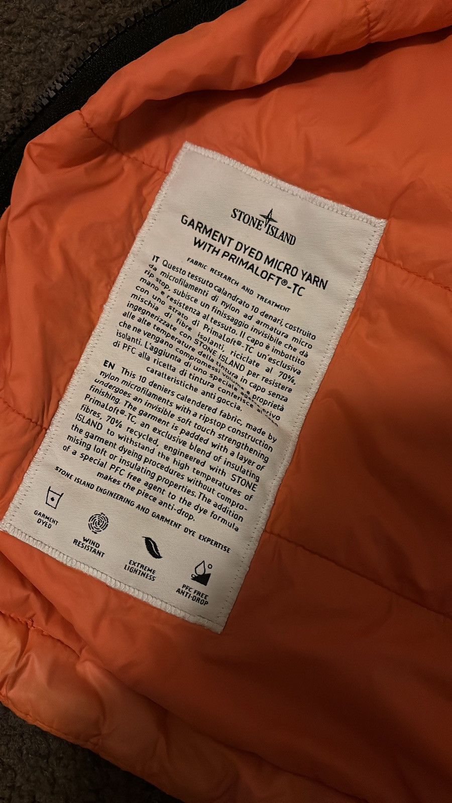 Stone Island Stone island primaloft packable jacket Size US M / EU 48-50 / 2 - 6 Thumbnail