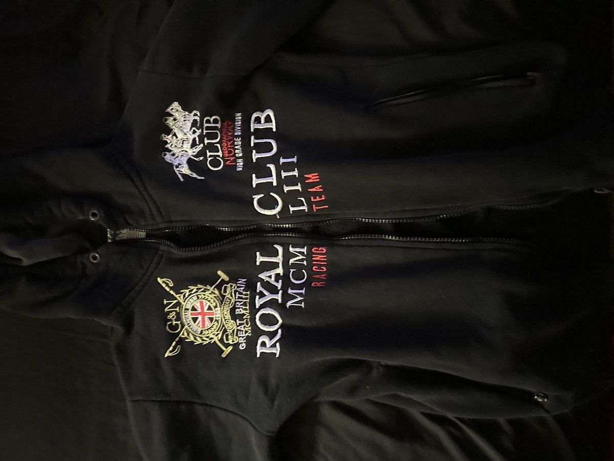 Vintage Vintage polo hoodie Size US L / EU 52-54 / 3 - 2 Thumbnail